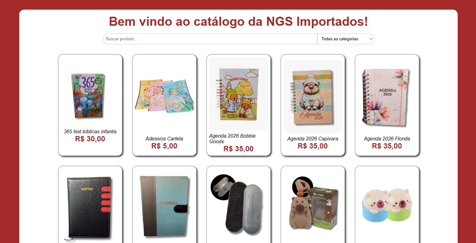 Gestão de produtos e estoque